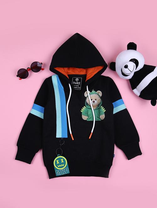 boys front print long sleeve sweatshirts - 21573063 - Very Small Image - 1