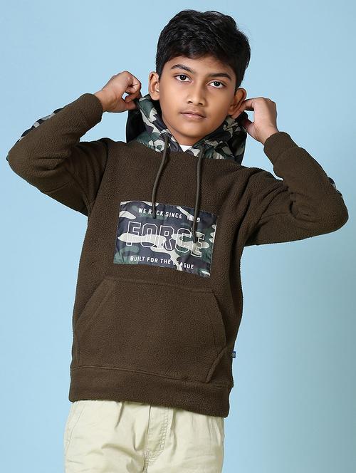 boys color block long sleeve sweatshirts - 21573067 - Very Small Image - 1
