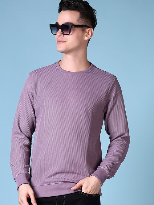 men solid long sleeve regular fit sweatshirt - 21573104 - Very Small Image - 1