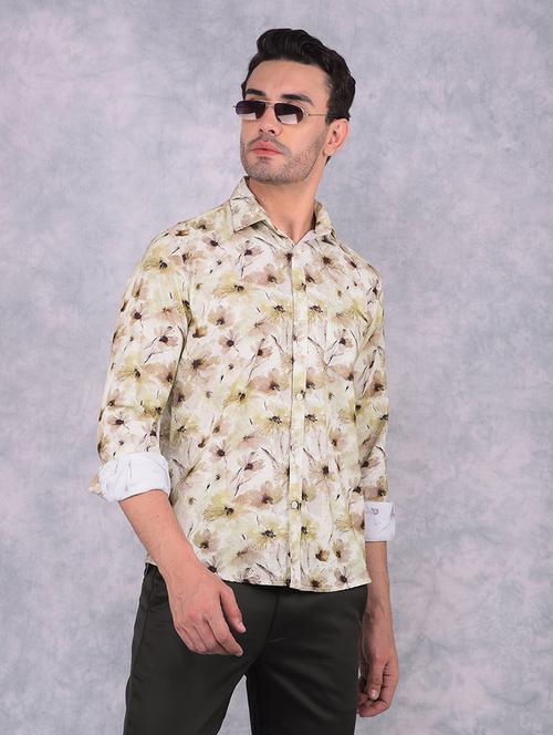men printed collared regular fit shirt - 21573841 - Very Small Image - 1