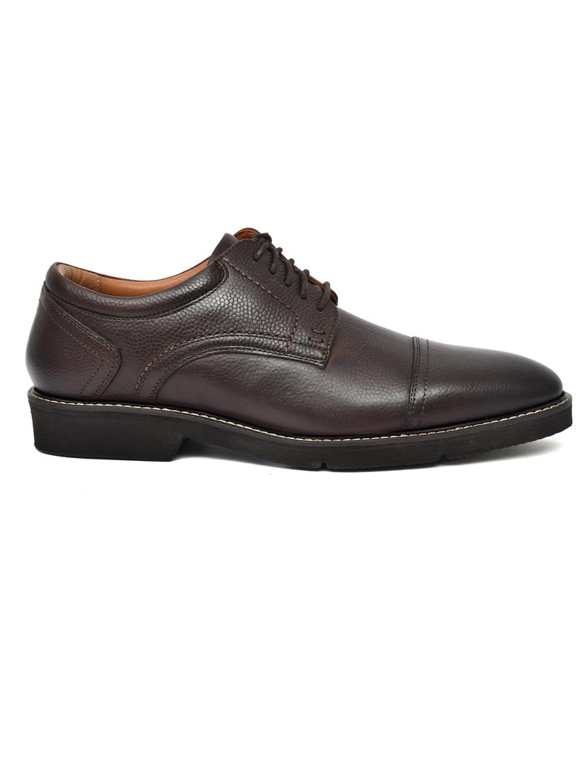 men brown lace-up derby - 21574161 - Zoom Image - 3