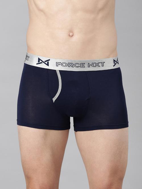 men solid cotton trunks - 21575305 - Very Small Image - 1