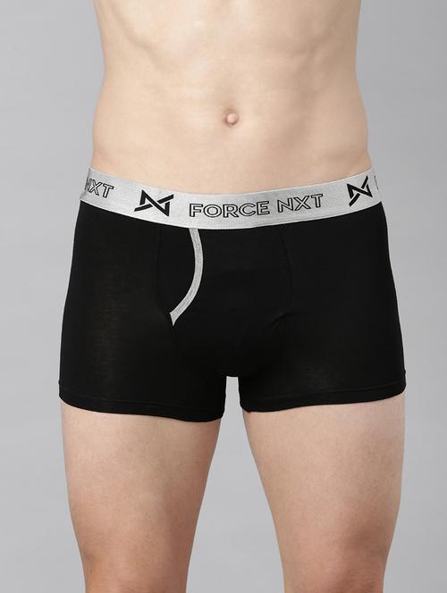 men solid cotton trunks - 21575309 - Very Small Image - 1