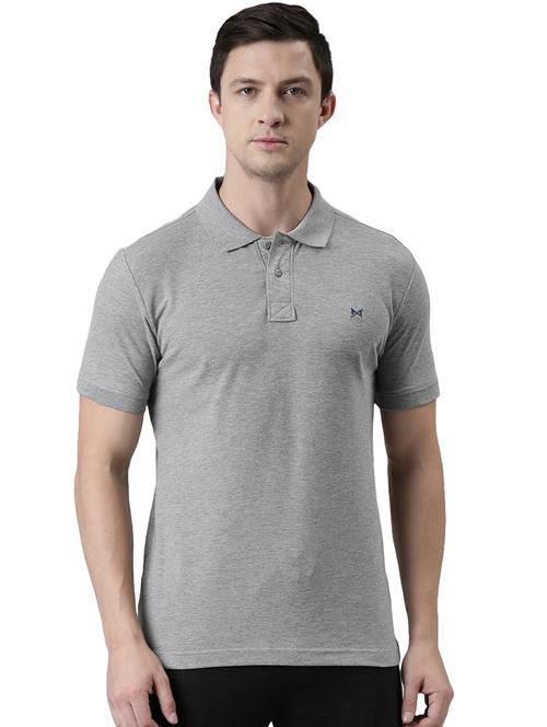 men solid short sleeve t-shirt - 21576225 - Very Small Image - 1