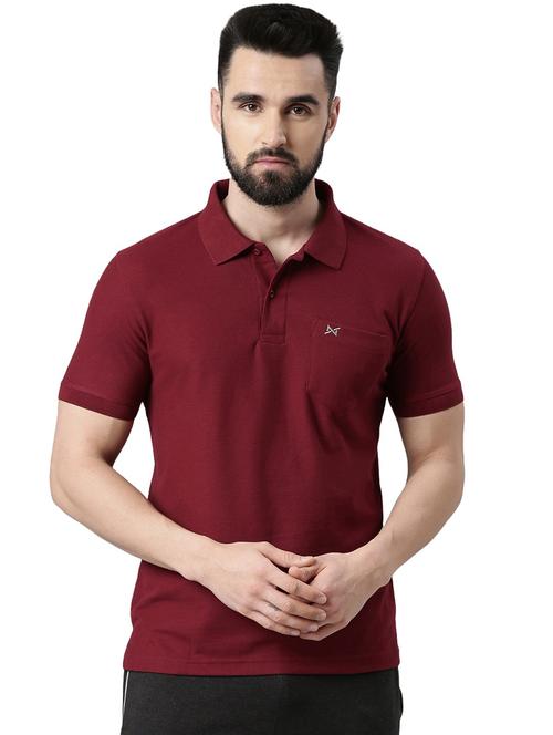men solid short sleeve t-shirt - 21576291 - Very Small Image - 1