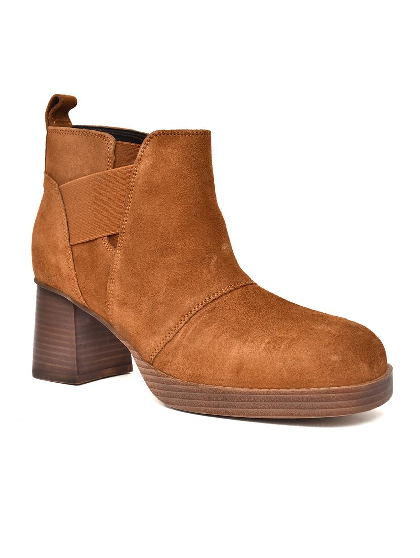 women solid ankle length boots - 21577208 - Zoom Image - 2