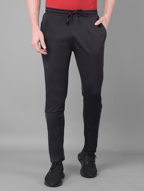 men regular fit solid full length track pant - 21578223 - Very Small Image - 1