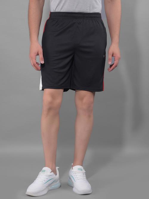 men color block regular fit shorts - 21578361 - Very Small Image - 1