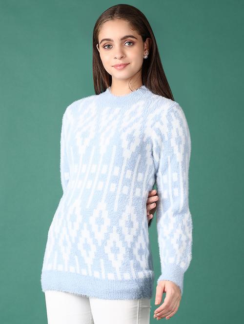 women long sleeves self design cardigan - 21578454 - Very Small Image - 1