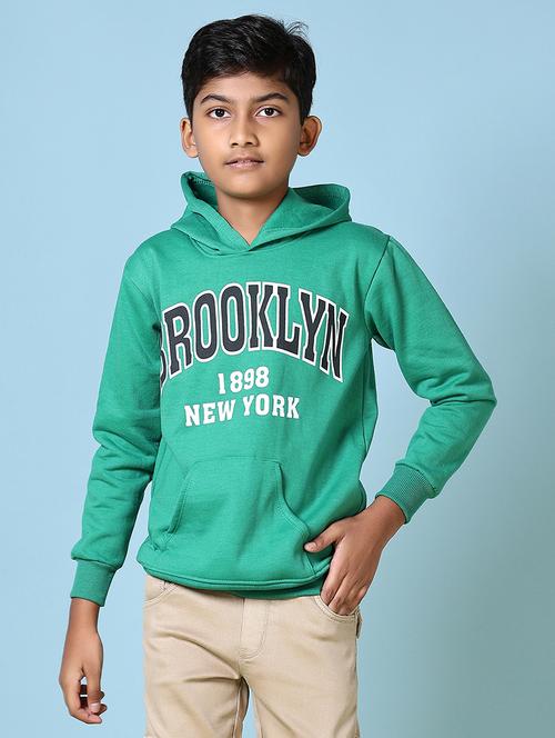 boys long sleeves front print sweatshirt - 21578544 - Very Small Image - 1