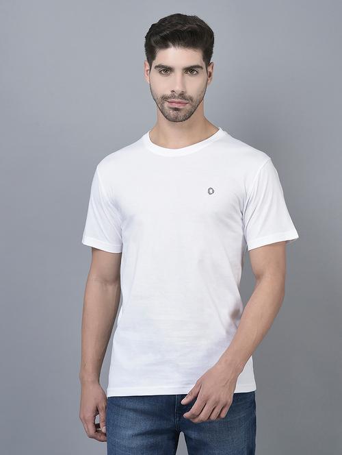men solid regular fit short sleeve t-shirt - 21579093 - Very Small Image - 1