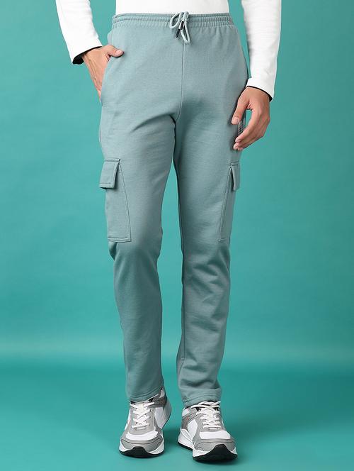 men mid rise solid cargo - 21580082 - Very Small Image - 1