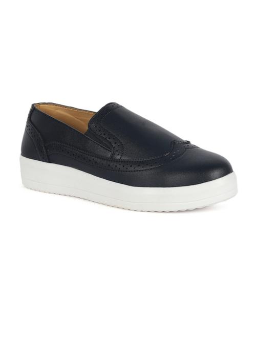 women black slip on casual shoes - 21582898 - Very Small Image - 1