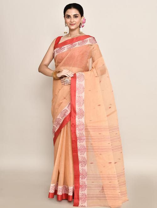 women self design handloom saree - 21583409 - Very Small Image - 1