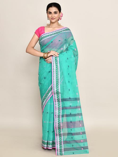 women self design handloom saree - 21583448 - Very Small Image - 1