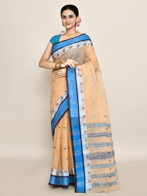 women self design handloom saree - 21583455 - Very Small Image - 1