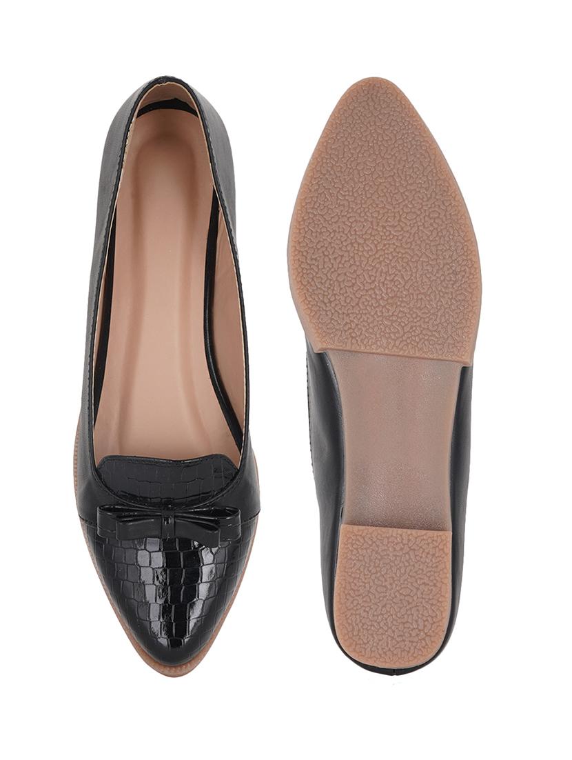 women black slip on ballerina - 21583833 - Zoom Image - 2