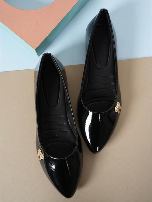 women black slip on ballerina - 21583855 - Very Small Image - 1