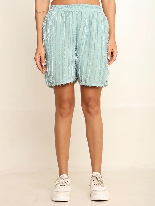 women mid-rise self-designed regular short - 21584029 - Very Small Image - 1