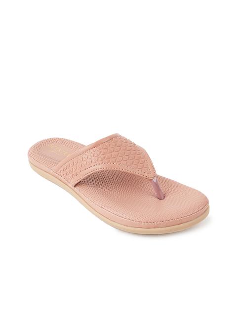 women peach slip on sandal - 21586466 - Very Small Image - 1