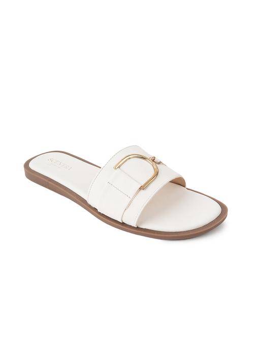 women white slip on sandal - 21586470 - Very Small Image - 1