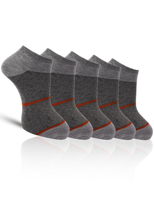 men cotton ankle length socks combo - 21587651 - Very Small Image - 1