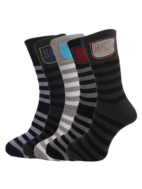 men cotton above ankle length socks combo - 21588210 - Very Small Image - 1