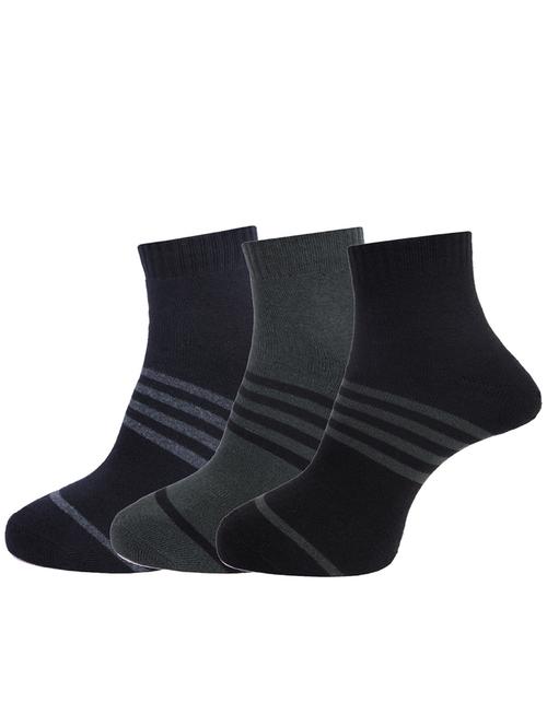 men cotton ankle length socks combo - 21588495 - Very Small Image - 1