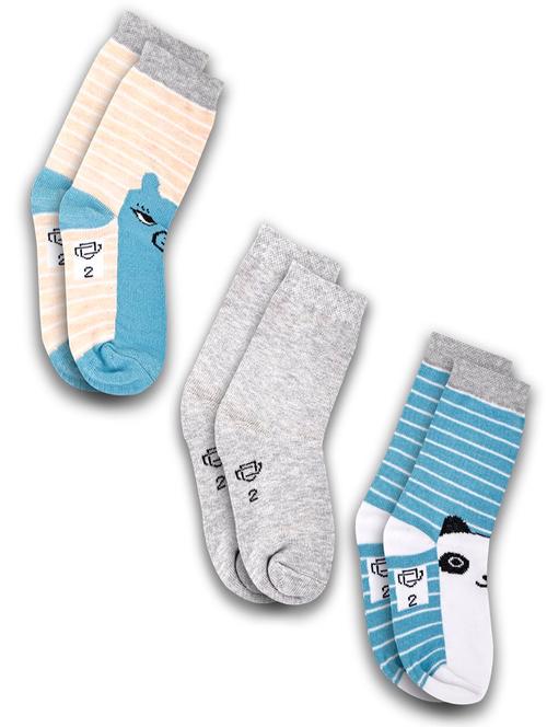 boys pack of 3 above ankle length sock - 21588993 - Very Small Image - 1