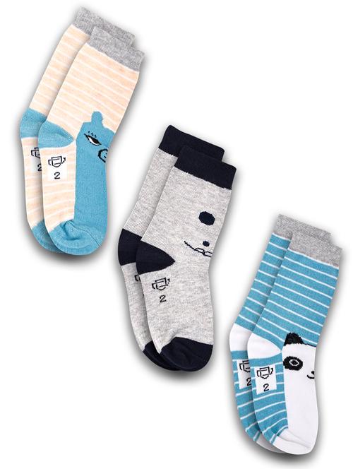 boys pack of 3 above ankle length sock - 21588995 - Very Small Image - 1