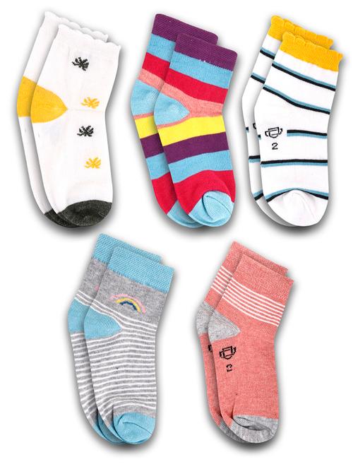 Boys Pack Of 5 Ankle Length Sock - 21589103 - Very Small Image - 1