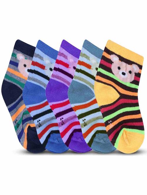 kids ankle length socks combo - 21589202 - Very Small Image - 1