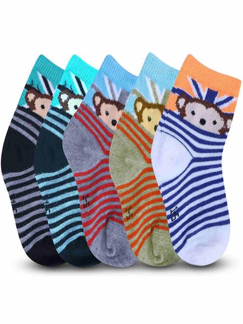 kids ankle length socks combo - 21589206 - Very Small Image - 1