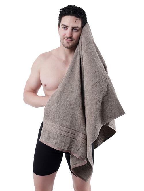 solid ultra-absorbent bath towel for men and women - 21589278 - Very Small Image - 1
