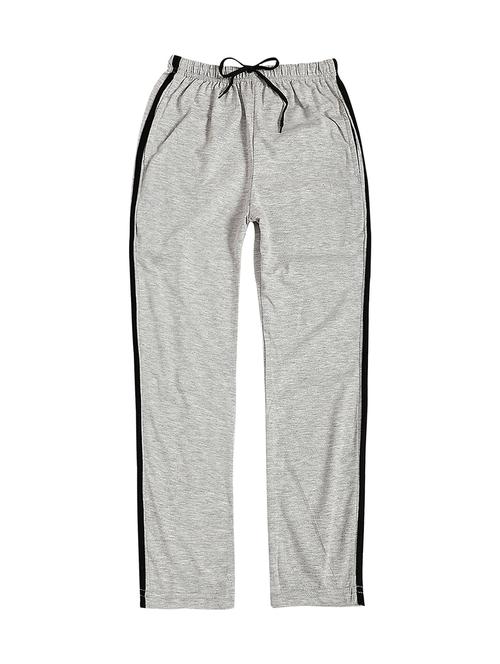 boys grey cotton blend casual track wear - 21590705 - Very Small Image - 1