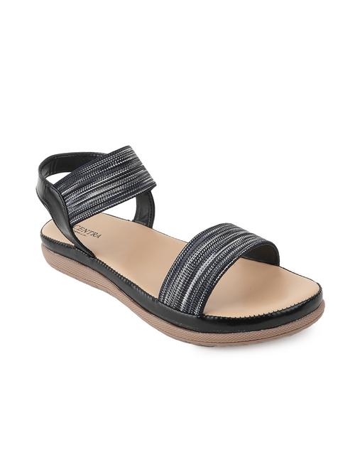 women black ankle strap sandal - 21591385 - Very Small Image - 1