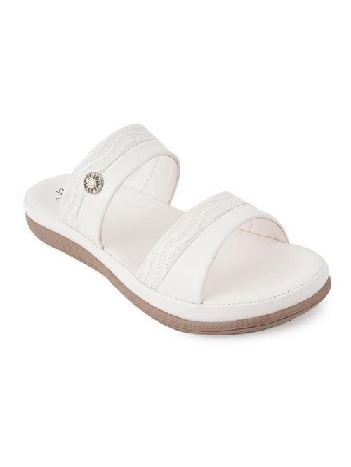 women white slip on sandal - 21591387 - Very Small Image - 1