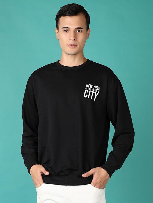 men long sleeve regular fit sweatshirt - 21593499 - Very Small Image - 1