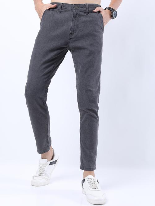 men mid rise plain jeans - 21596023 - Very Small Image - 1