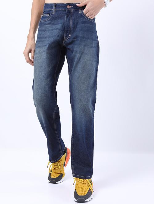 men mid rise plain jeans - 21596062 - Very Small Image - 1