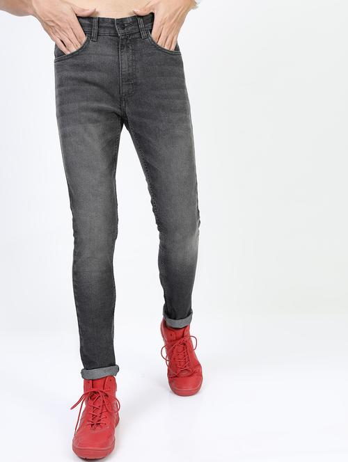 men mid rise plain jeans - 21596112 - Very Small Image - 1
