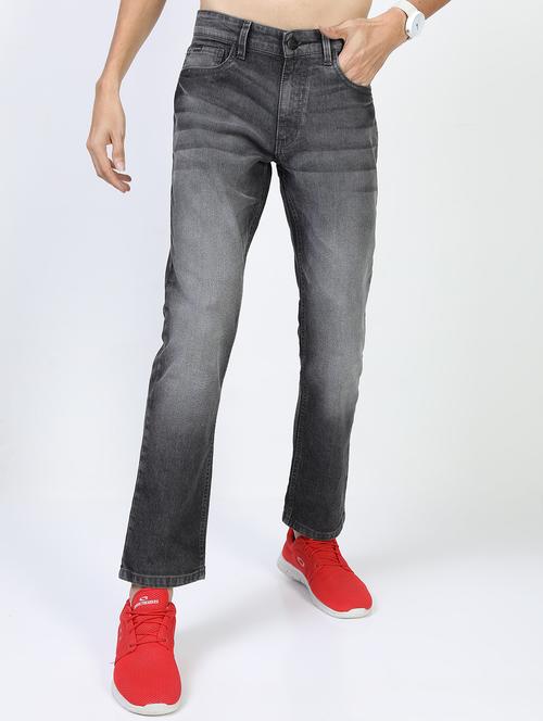 men mid rise plain jeans - 21596115 - Very Small Image - 1