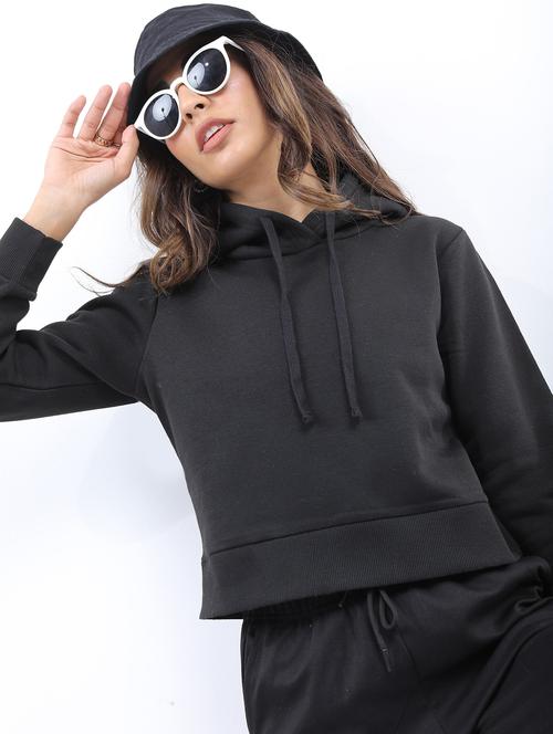 women long sleeve plain sweatshirt - 21596548 - Very Small Image - 1