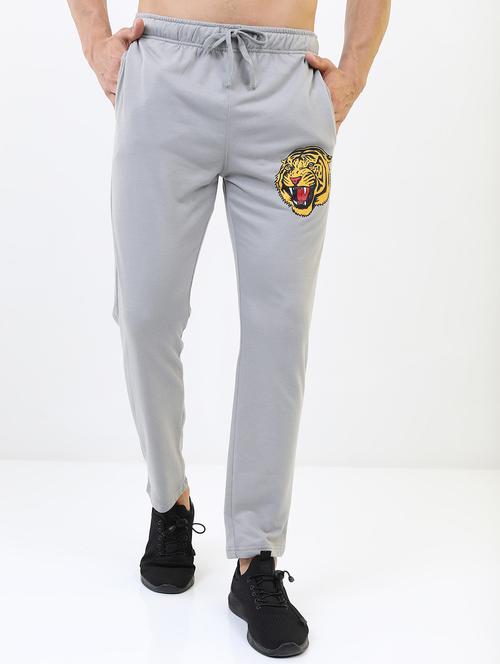 men placement print regular fit track pant - 21596701 - Very Small Image - 1