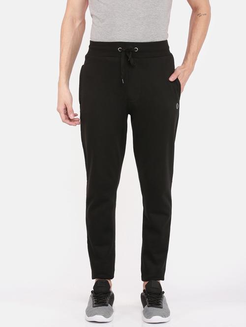 men mid rise solid ankle length track pant - 21596771 - Very Small Image - 1