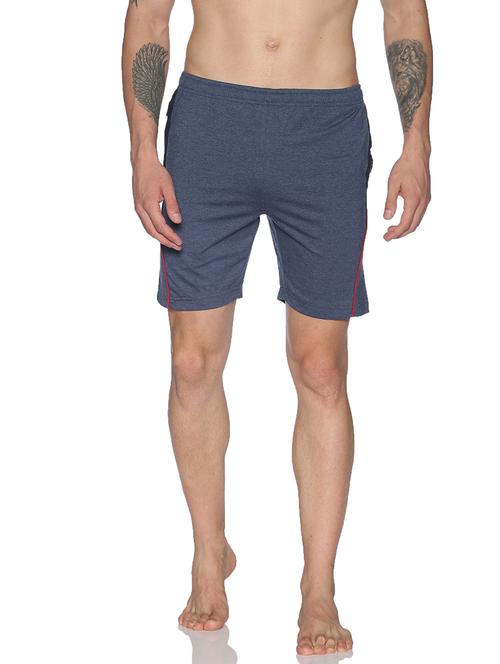 men mid rise color block shorts - 21596844 - Very Small Image - 1