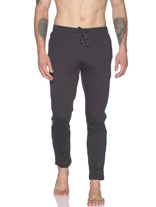 men solid regular fit ankle length track pant - 21596963 - Very Small Image - 1