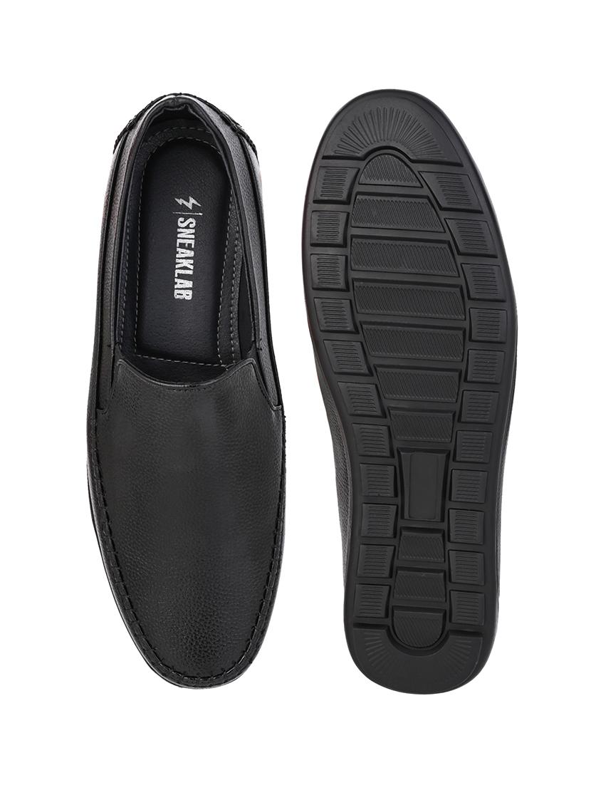 men solid slip on shoes - 21597486 - Zoom Image - 5