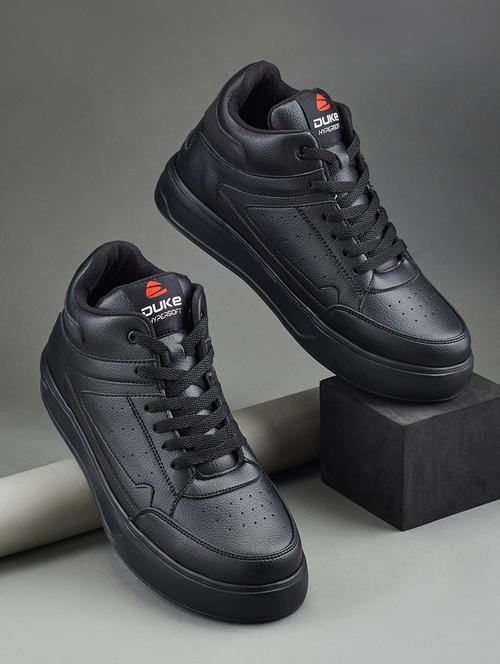 men black lace up sneaker - 21597636 - Very Small Image - 1