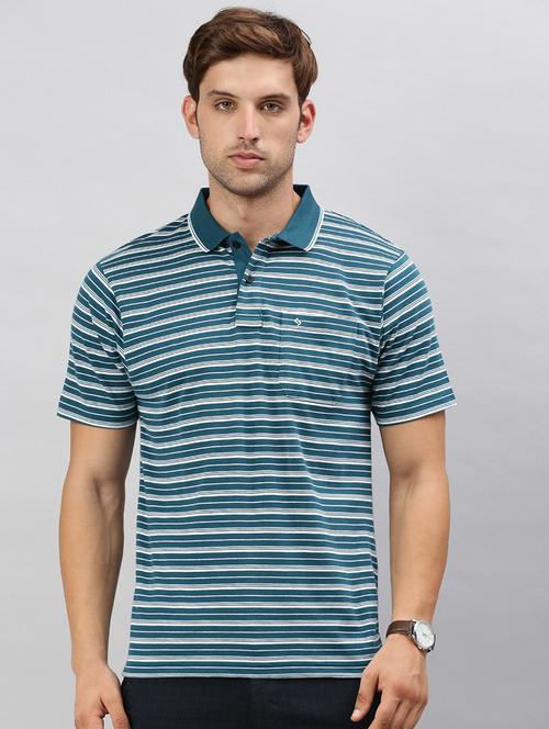 men regular fit striped polo t-shirt - 21598247 - Very Small Image - 1